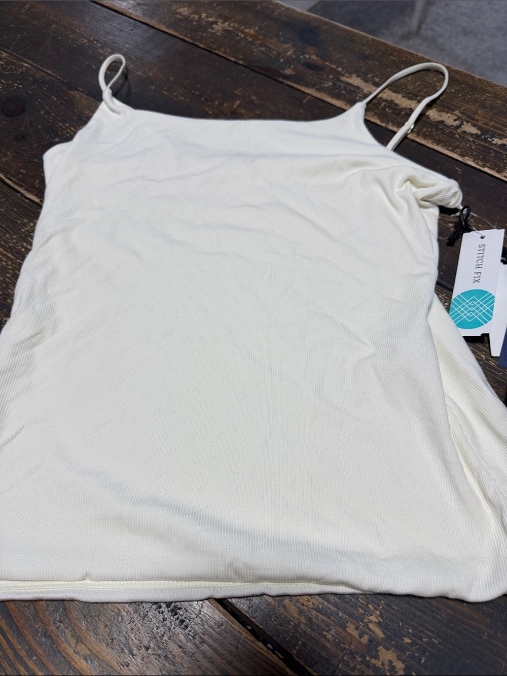 Montgomery Post Basic Layering Cami - Off-White - 2 Pack - M